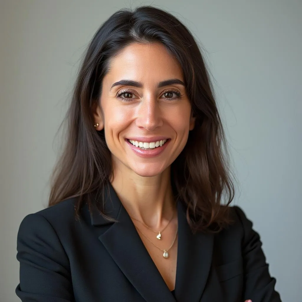 María Gómez, empresaria que utiliza consultas híbridas